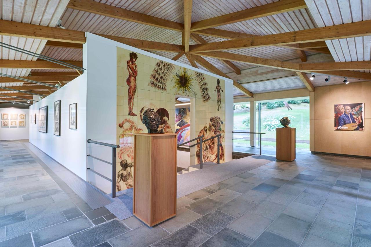 KI-Tempel Ausstellung